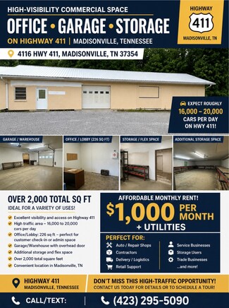 Madisonville, TN Flex - 4116 US-411
