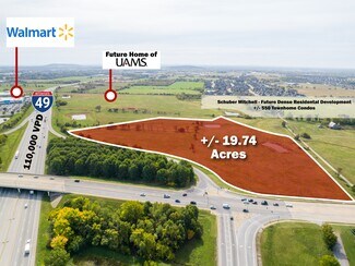 Rogers, AR Commercial Land - W Pleasant Grove Rd