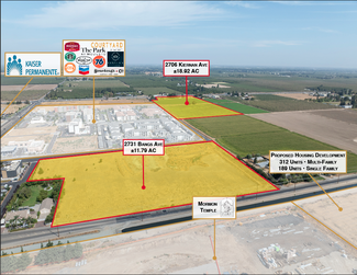 Modesto, CA Commercial Land - 2731 Bangs Ave
