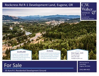 Eugene, OR Residential Land - Castle Ridgetop Way Eugene, OR Residential Land - Castle Ridgetop Way