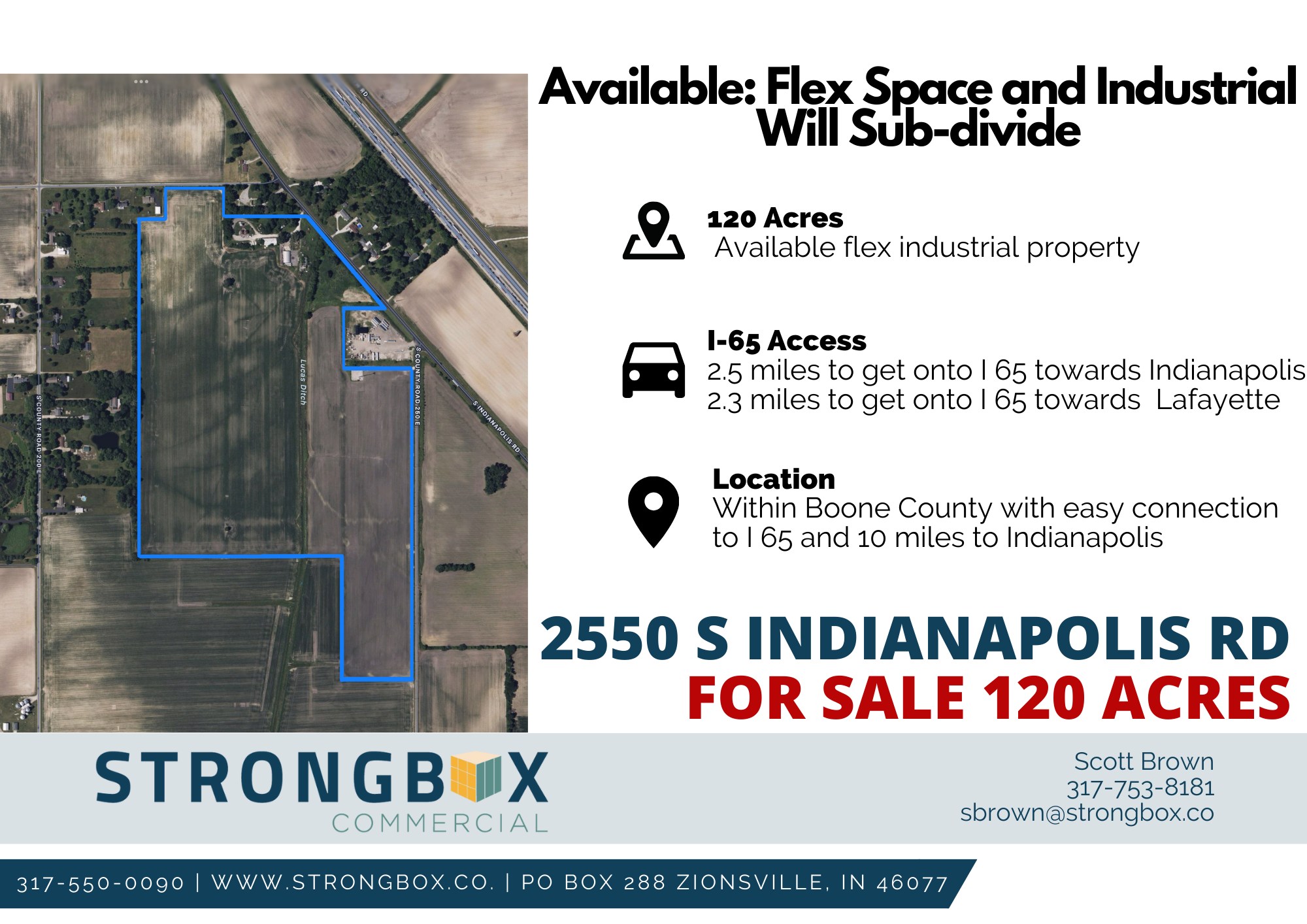 2550 S Indianapolis Rd, Lebanon, IN for Sale