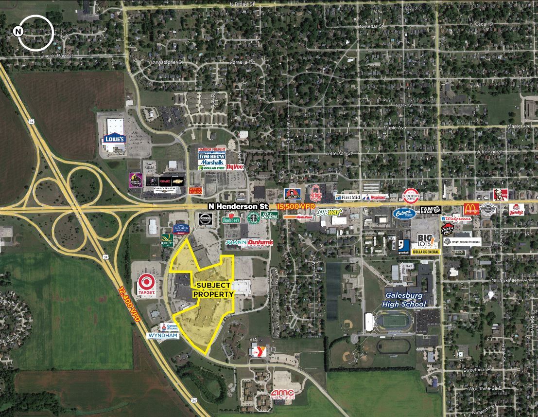 1150 W Carl Sandburg Dr Galesburg, IL 61401 Retail Property for Sale