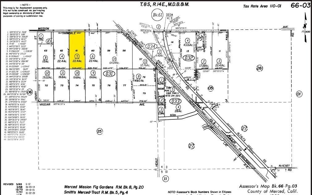 0 Mission Avenue, Merced, CA for Sale