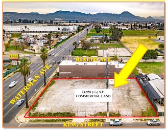 San Bernardino, CA Commercial Land - N Waterman Ave