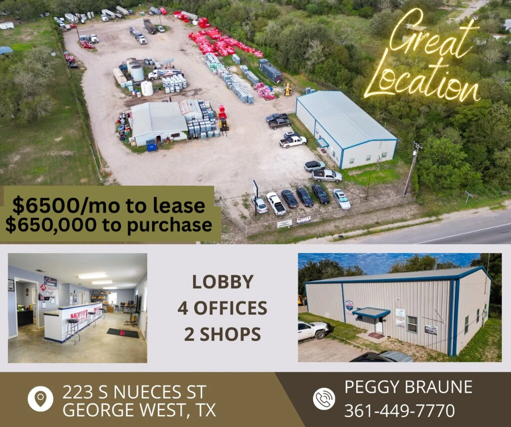 223 S Nueces, George West, TX for Sale