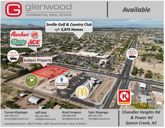 Queen Creek, AZ Commercial - Power & Chandler Heights Rd