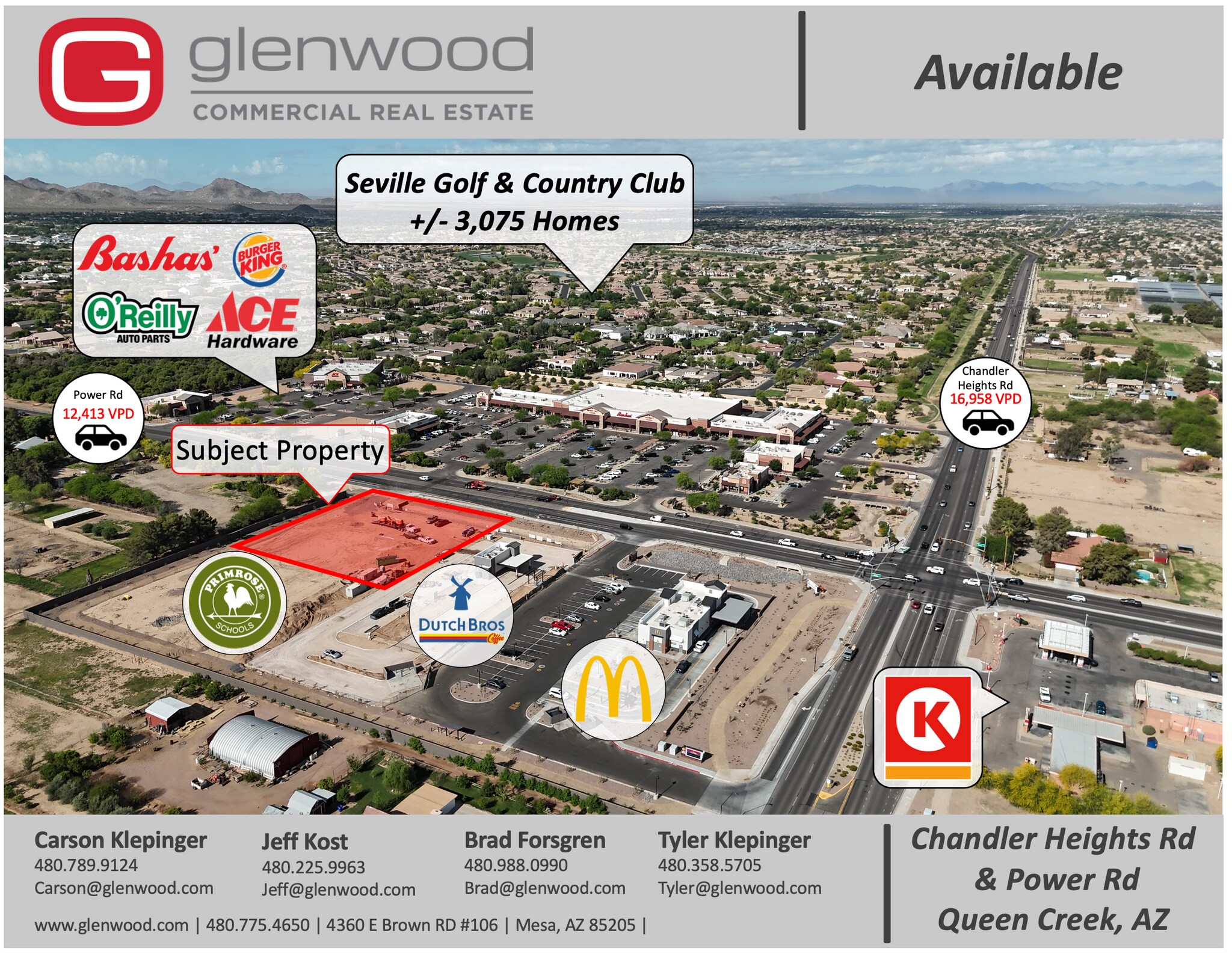 Power & Chandler Heights Rd, Queen Creek, AZ for Sale
