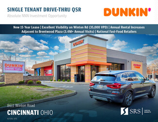 Cincinnati, OH Fast Food - 8611 Winton Rd