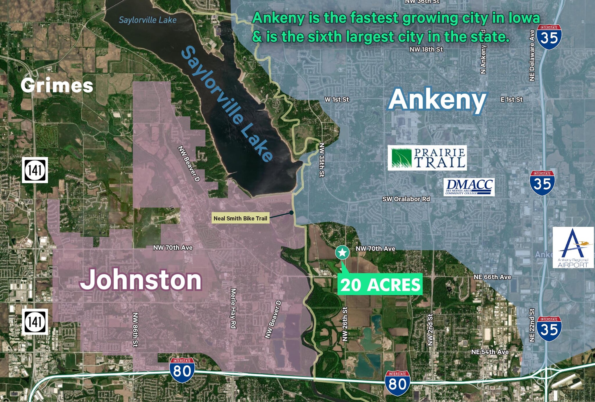 NW 26th @ NW 70th Avenue, Des Moines, IA for Sale
