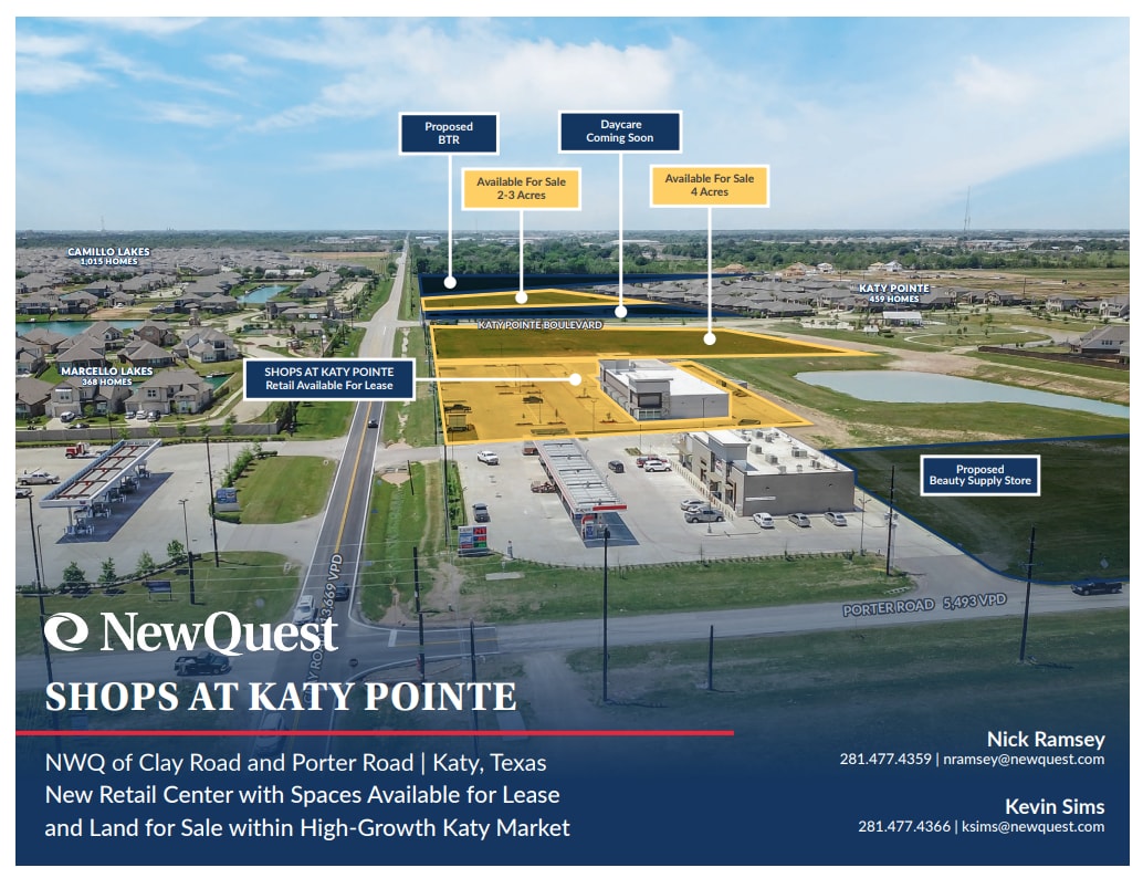 Clay Rd @ Porter, Katy, TX for Sale