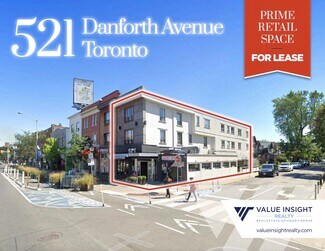 Toronto, ON Retail - 521 Danforth Ave
