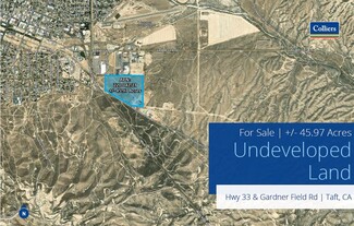 Taft, CA Commercial Land - Enterprise Way