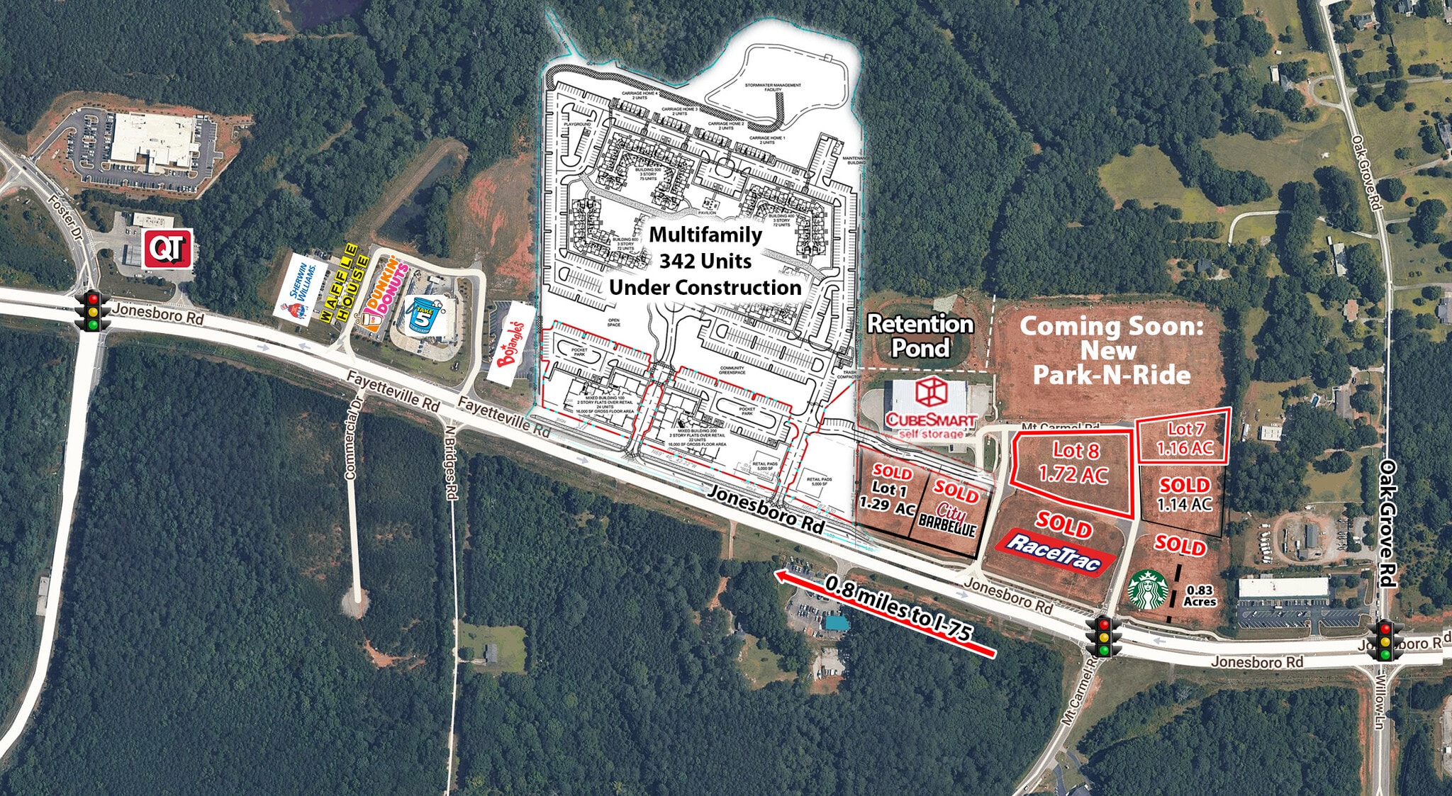 1130 Jonesboro Rd, McDonough, GA for Sale