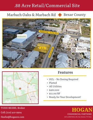 San Antonio, TX Commercial - Marbach Oaks & Marbach Rd San Antonio, TX Commercial - Marbach Oaks & Marbach Rd