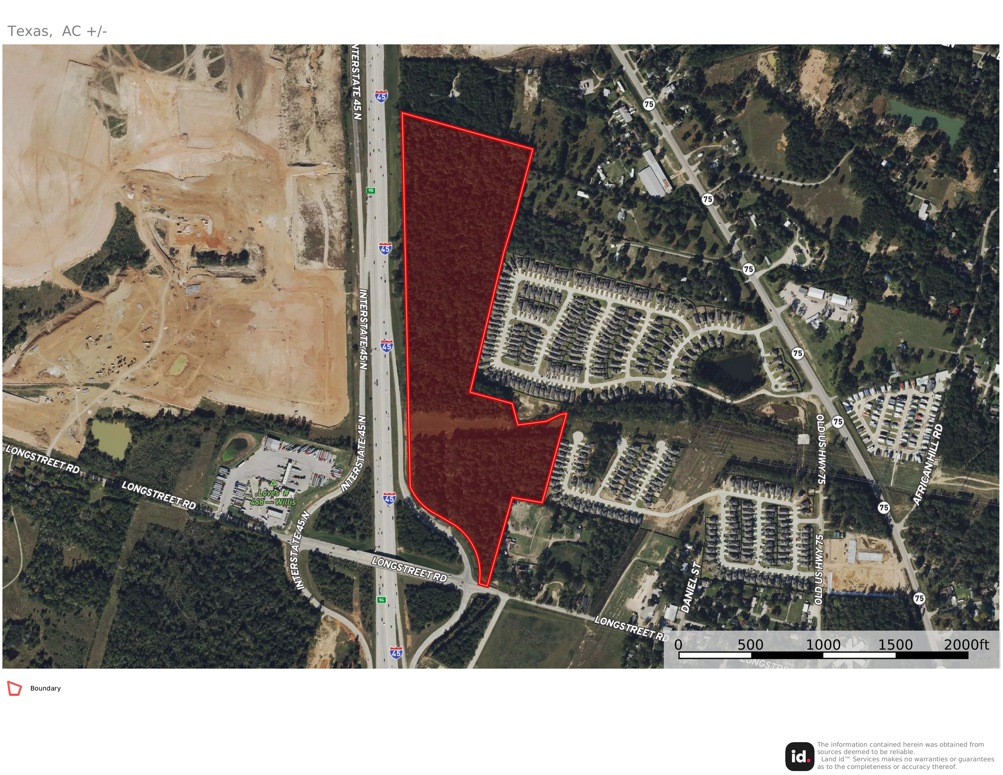 I45 & Longstreet Road, Willis, TX for Sale