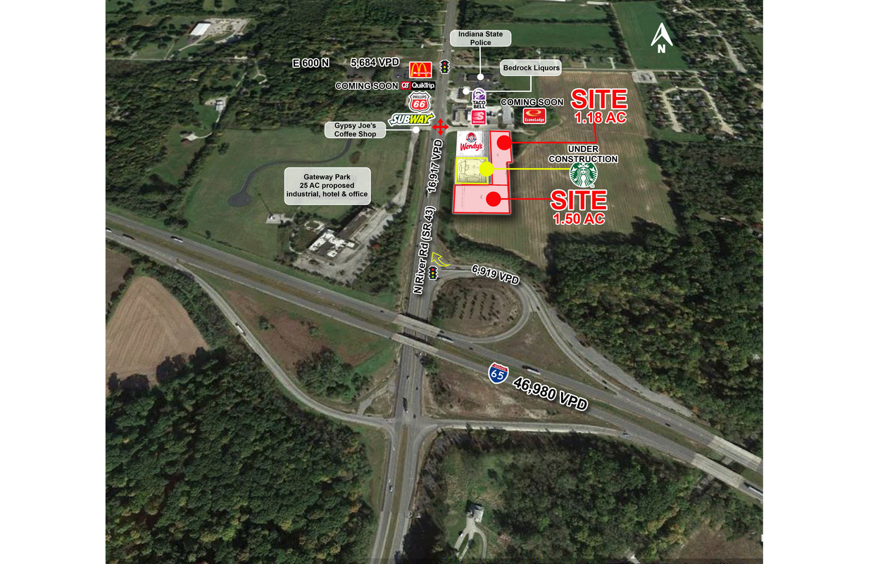 Route 43 & Northgate Dr, West Lafayette, IN for Rent