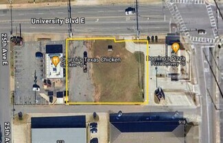 Tuscaloosa, AL Commercial Land - 2523 University E blvd
