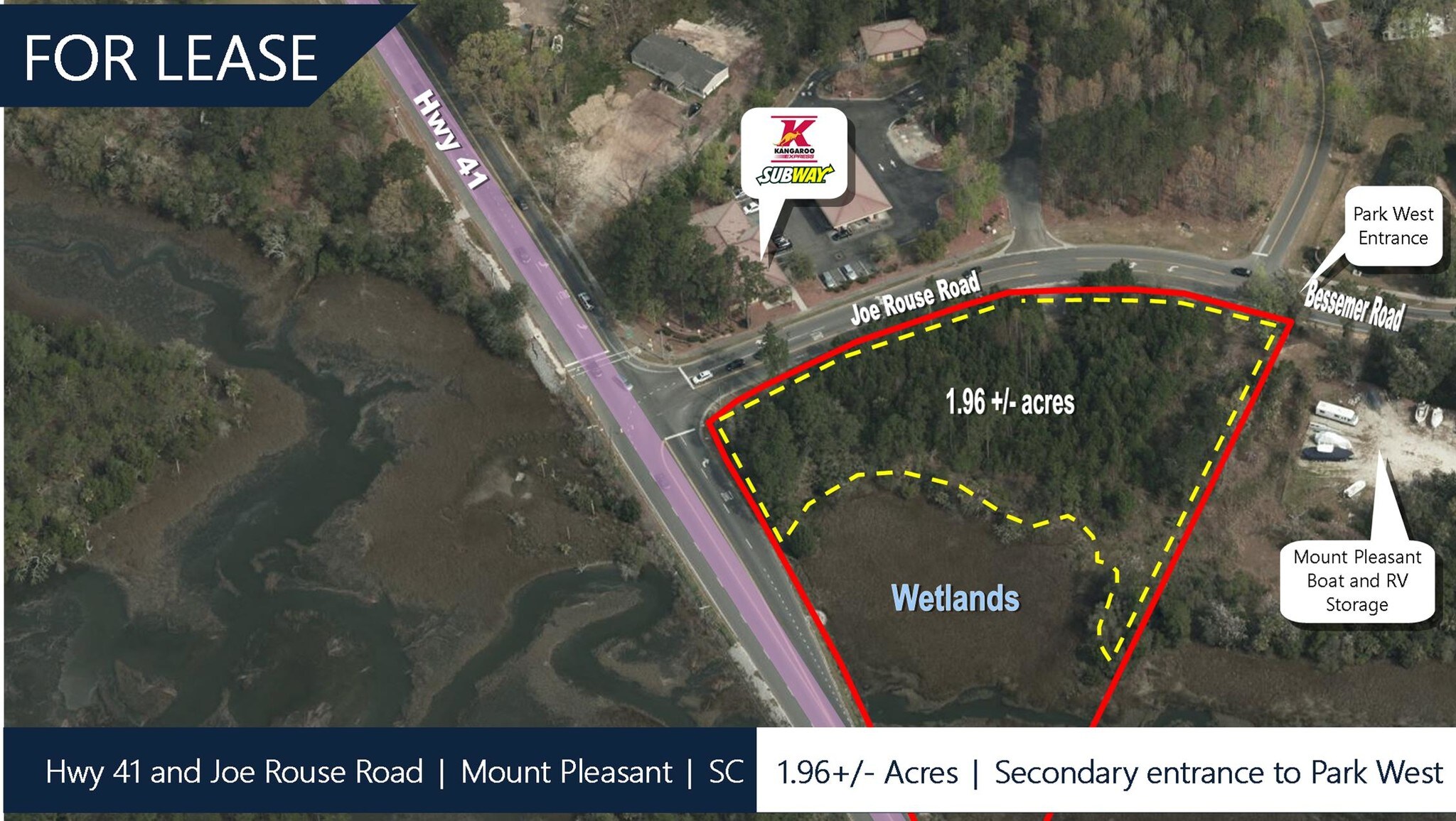 0 Joe Rouse Rd, Mount Pleasant, SC for Rent