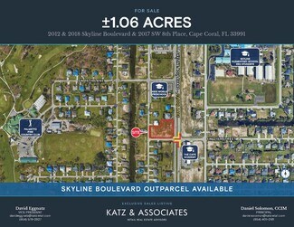Cape Coral, FL Commercial Land - 2012 Skyline Blvd