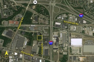 Plymouth, MI Industrial Land - 41095 Concept Dr