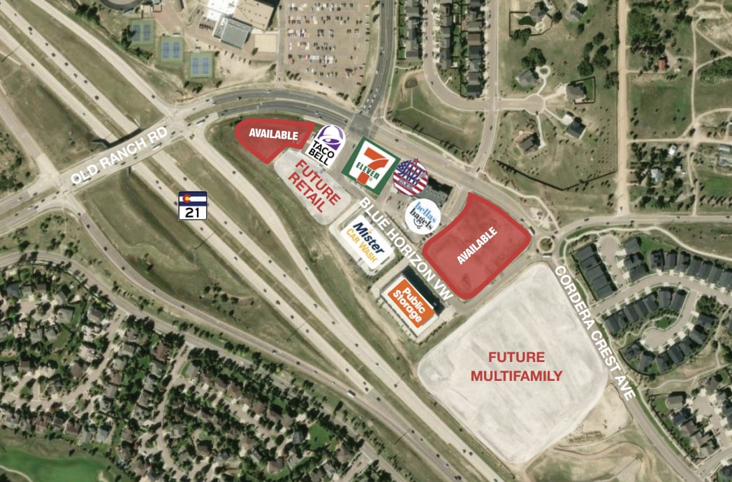 TBD Old Ranch Pad Sites, Colorado Springs, CO for Sale