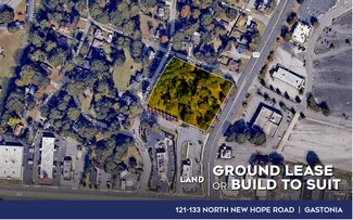 Gastonia, NC Commercial Land - 121 N New Hope Rd