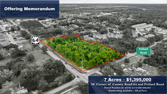 Daphne, AL Commercial Land - County Road 64 @ Pollard Ave