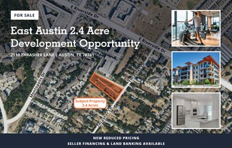 Austin, TX Commercial Land - 2110 Thrasher Ln Austin, TX Commercial Land - 2110 Thrasher Ln