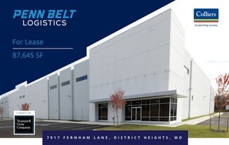 District Heights, MD Industrial - 7917 Fernham Ln