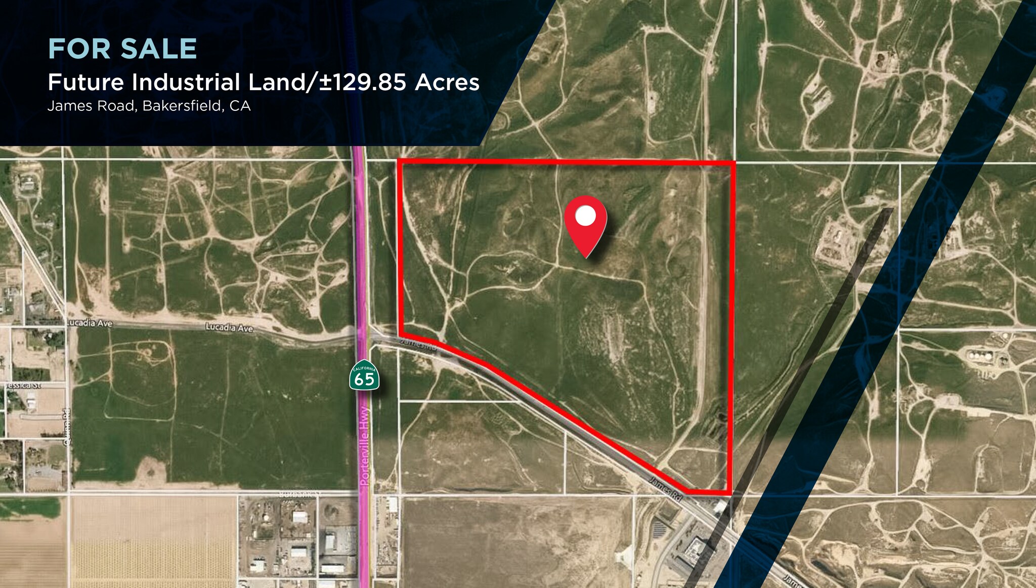 APN 481-060-38- James Rd, Bakersfield, CA for Sale