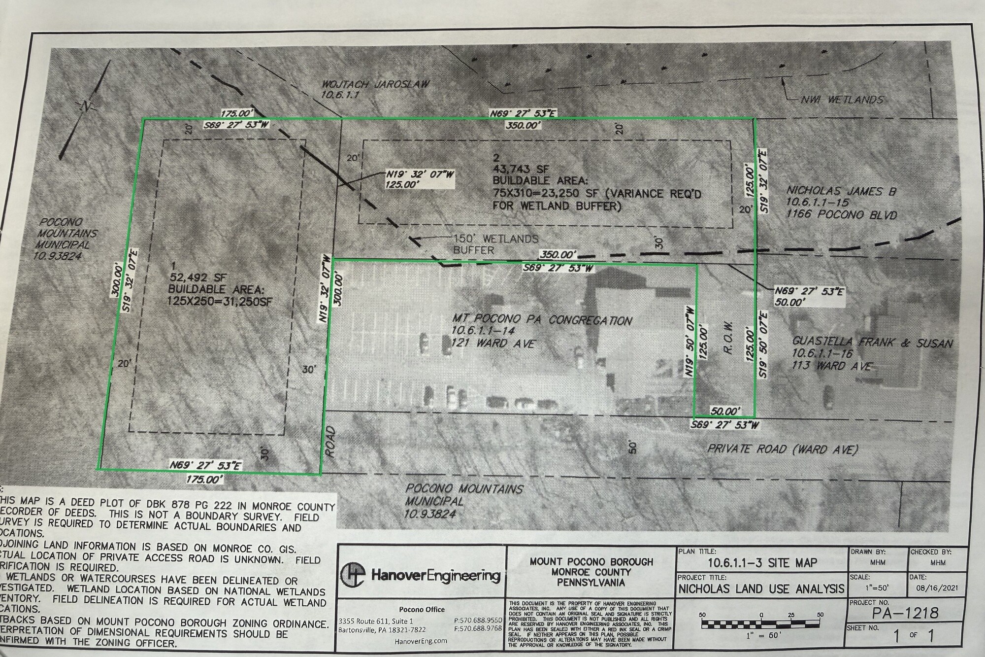 Ward Ave, Mount Pocono, PA for Sale