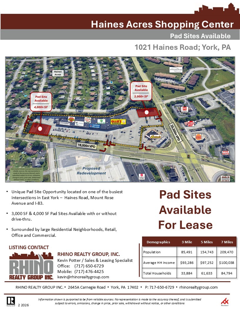 1031 Haines Rd, York, PA for Rent