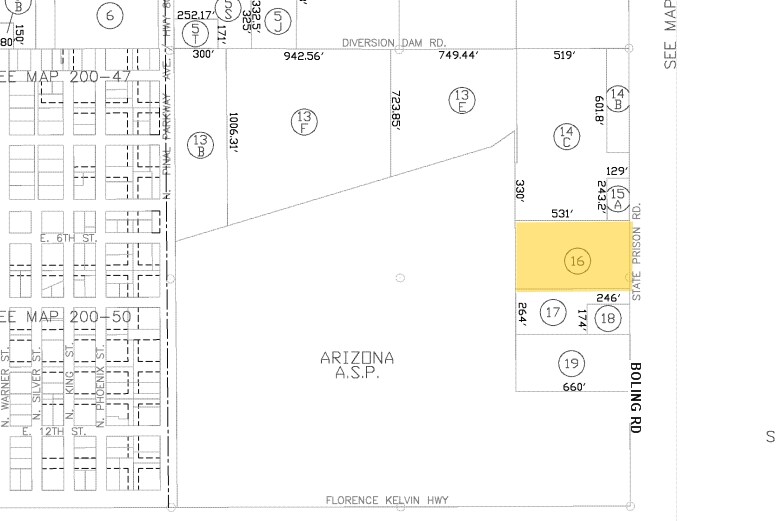 Diversion Dam Road & Bowling Road Rd, Florence, AZ for Sale