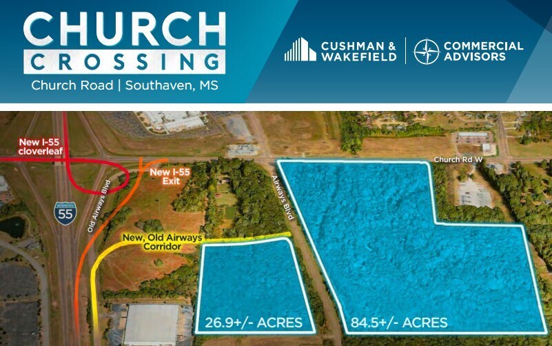 Church @ Airways Blvd, Southaven, MS for Sale