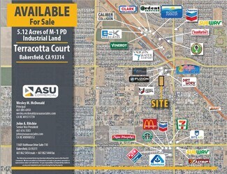 Bakersfield, CA Industrial Land - Terracotta Ct