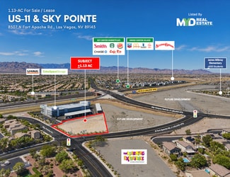Las Vegas, NV Commercial Land - 8507 N Fort Apache Rd