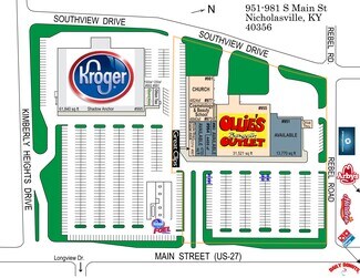 Nicholasville, KY Retail - 951-957 S Main St Nicholasville, KY Retail - 951-957 S Main St