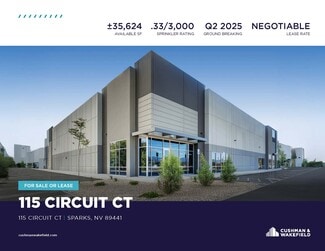 Sparks, NV Industrial - 115 Circuit Ct