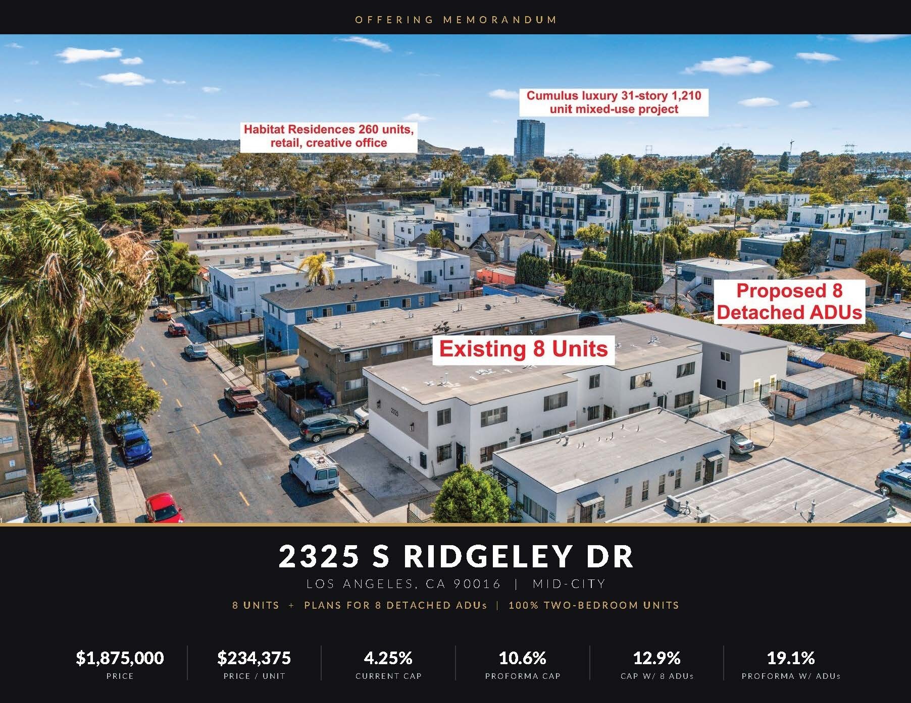 2325 S Ridgeley Dr, Los Angeles, CA for Sale
