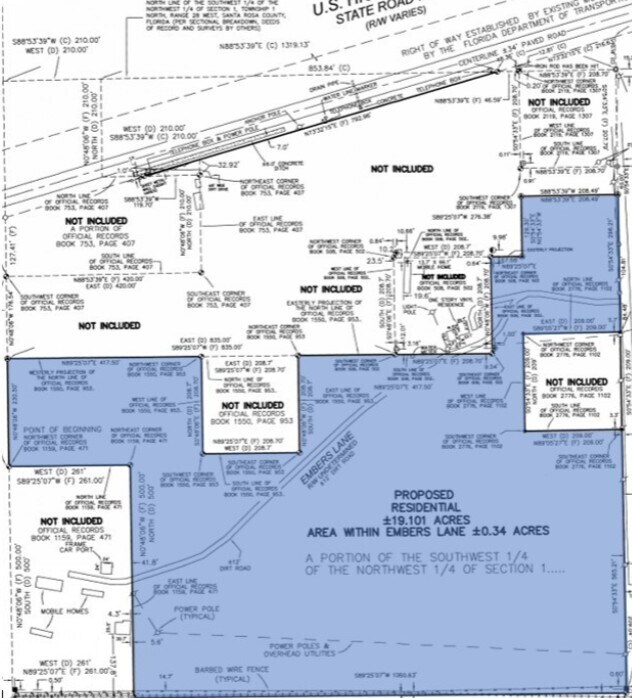 0 Richburg St/ Embers St, Milton, FL for Sale