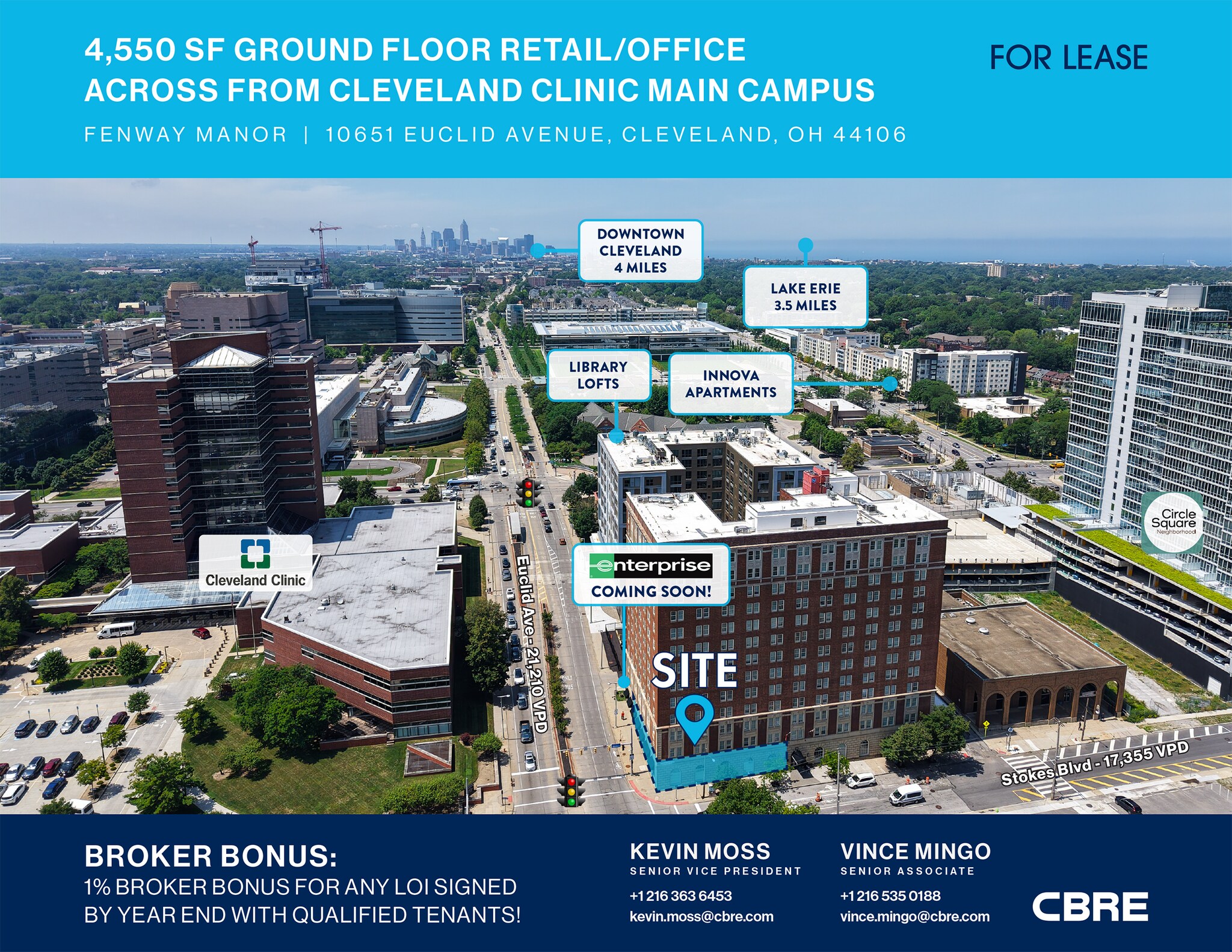 10651 Euclid Ave, Cleveland, OH for Rent