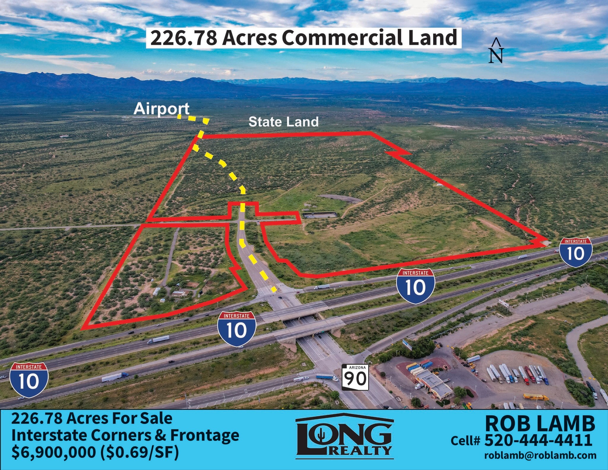 NWC I-10 / Highway 90, Benson, AZ for Sale