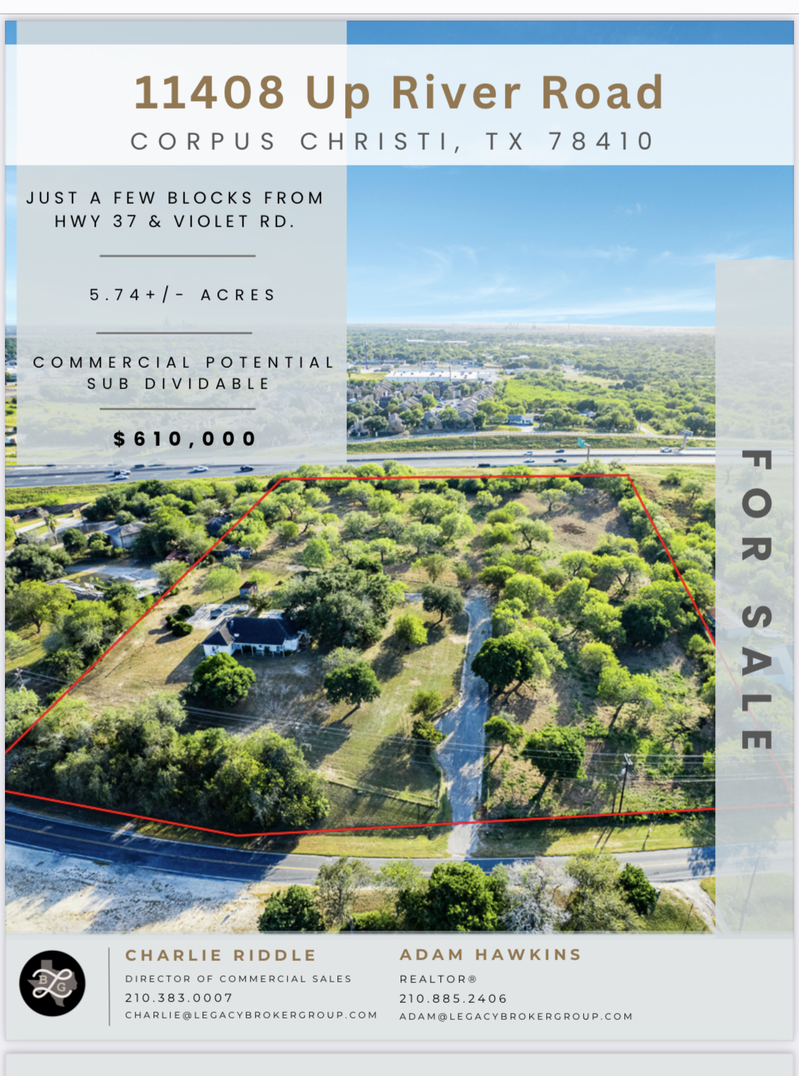 11408 Up River Rd, Corpus Christi, TX for Sale