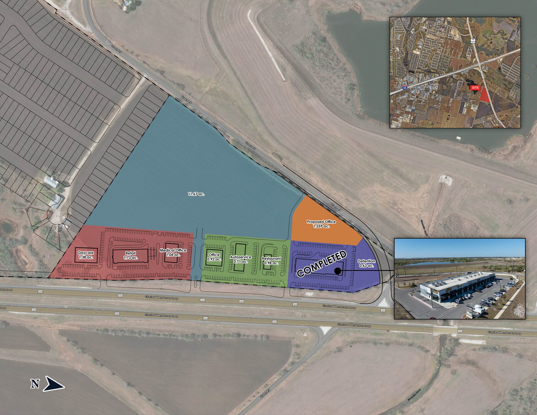 3065 E Loop & Green Rd, Converse, TX for Rent