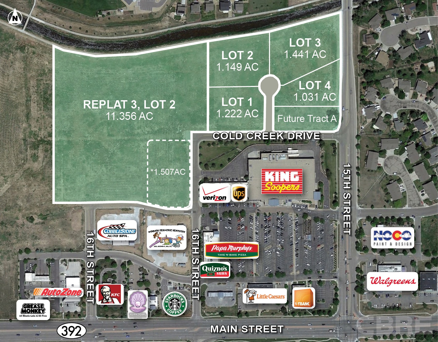 Main St & 15th St, Windsor, CO for Sale