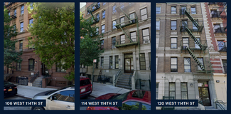 106, 114, 120 W 114th ST