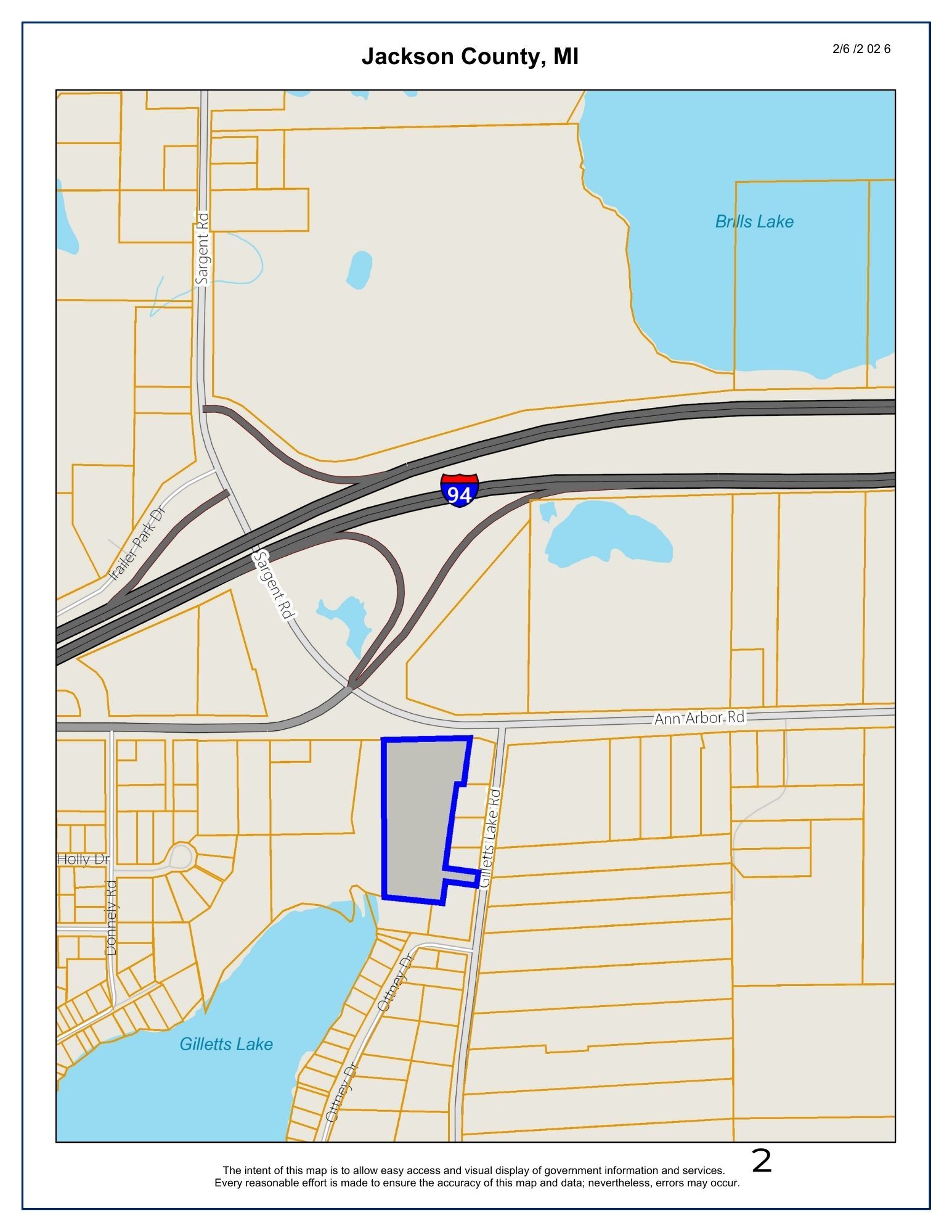 0 Ann Arbor Rd, Jackson, MI for Sale