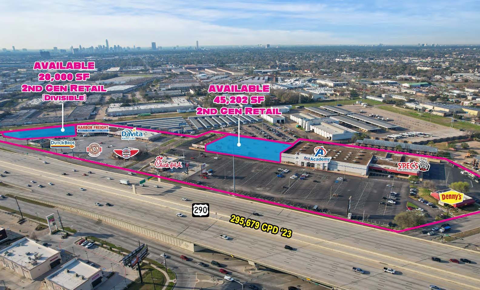 10903-10999 Northwest Fwy, Houston, TX for Rent