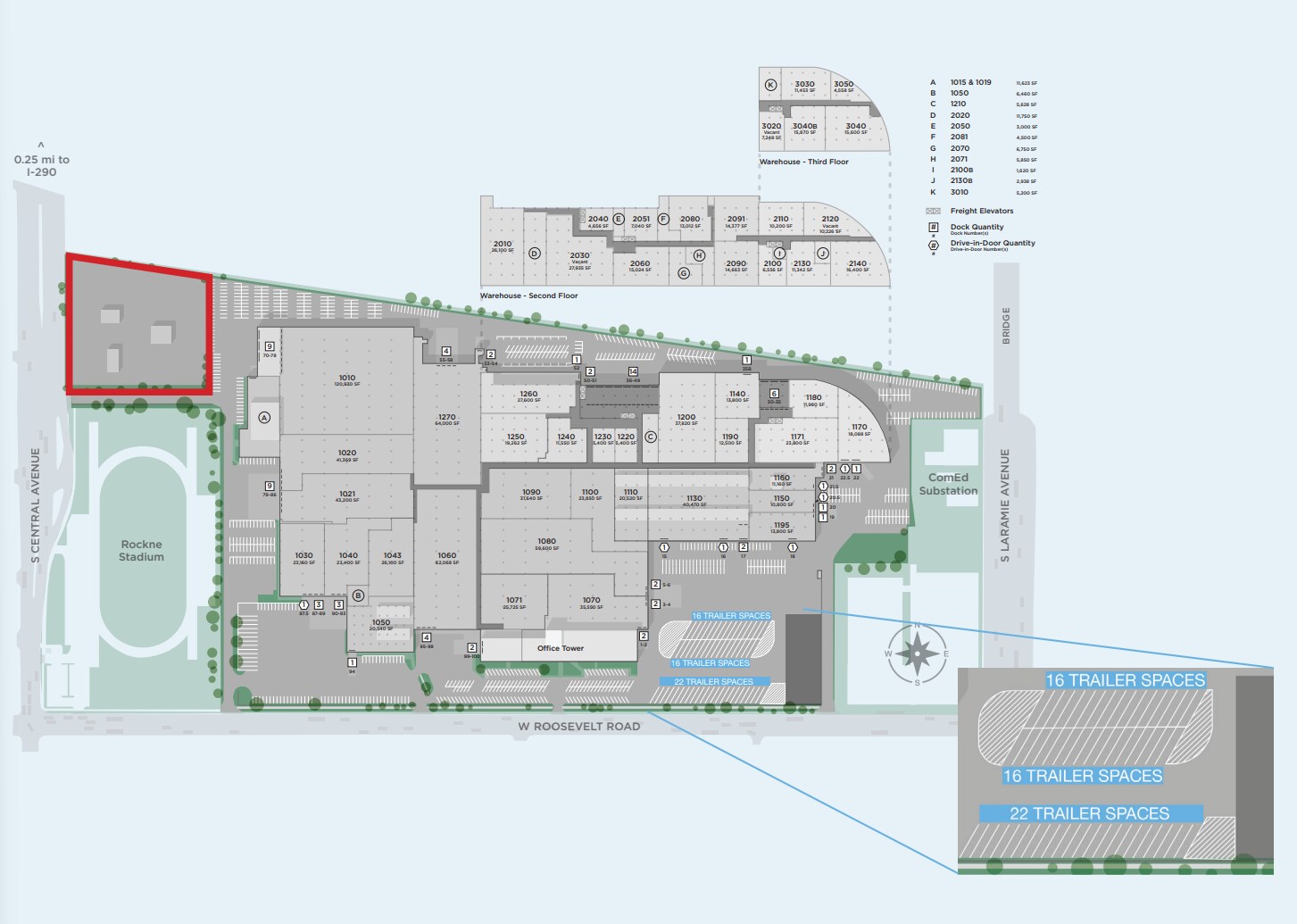 1001 S Central Ave, Chicago, IL for Rent