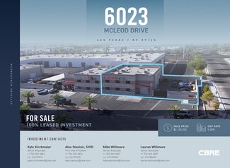 Las Vegas, NV Warehouse - 6023 McLeod Dr